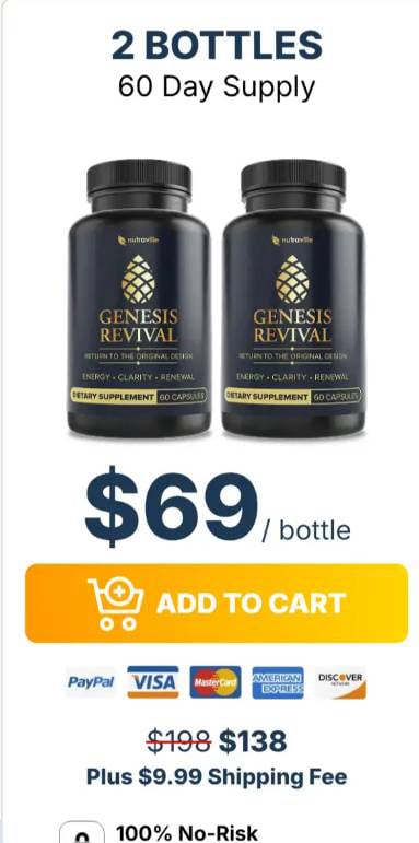 Genesis Revival Bottle Offer